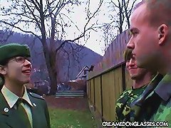 Creamedonglasses - Horny Soldiers 		